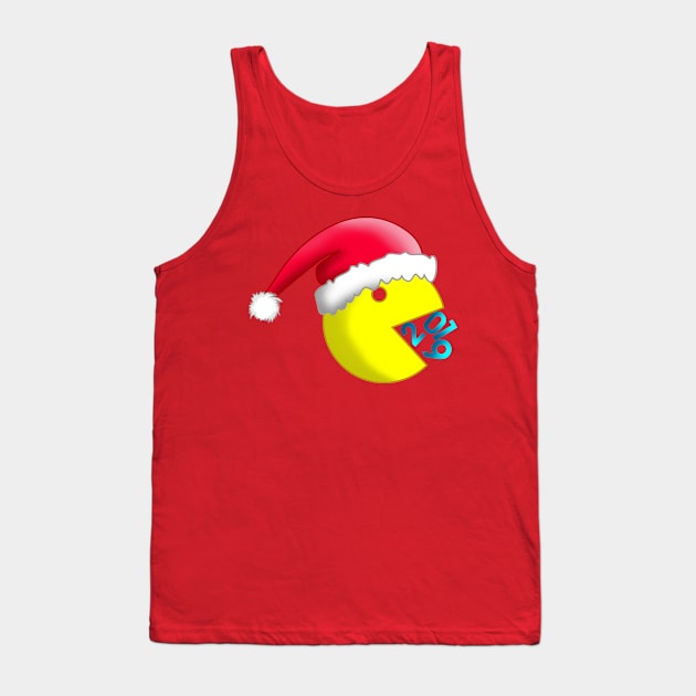 pacman on christmas Tank Top by osvaldoport76